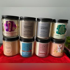 Bath and Body Works 7oz Mason Jar Candles-Brand New